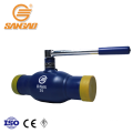 gearbox fully welded ball valve